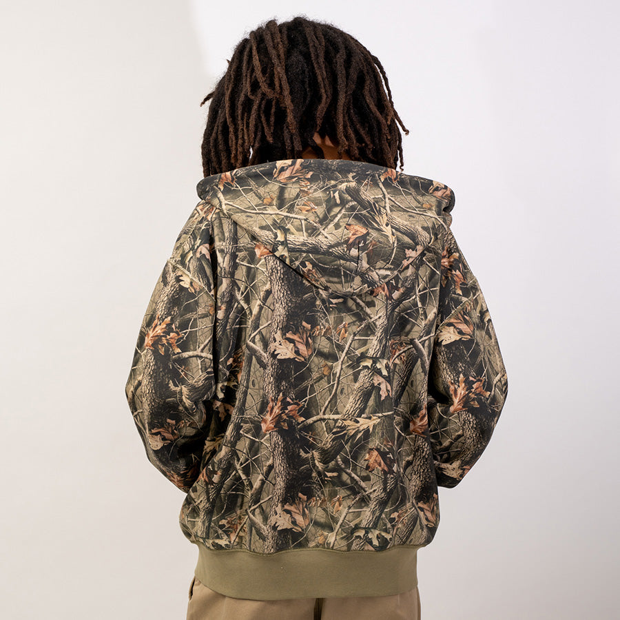 INTERBREED ( インターブリード ) Camouflage Heavy Weight Zip Hoodie