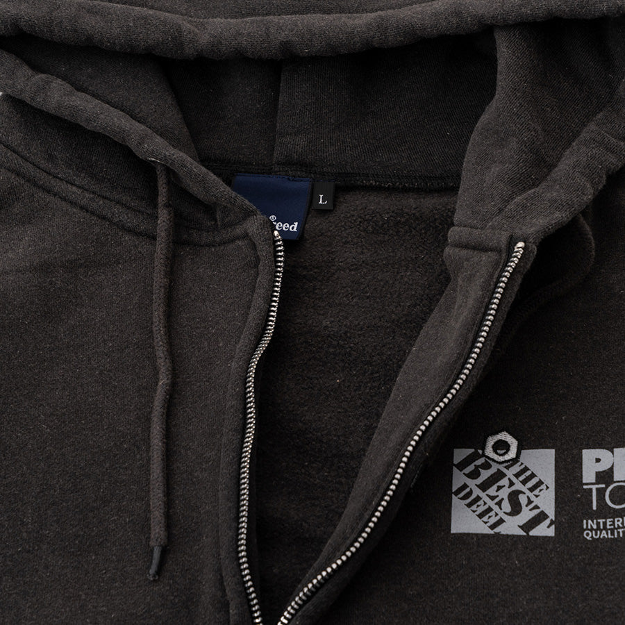 INTERBREED ( インターブリード ) WIP Faded Zip Hoodie ジップパーカー