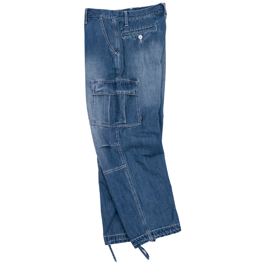INTERBREED ( インターブリード ) ENGINEER DENIM CARGO PANTS