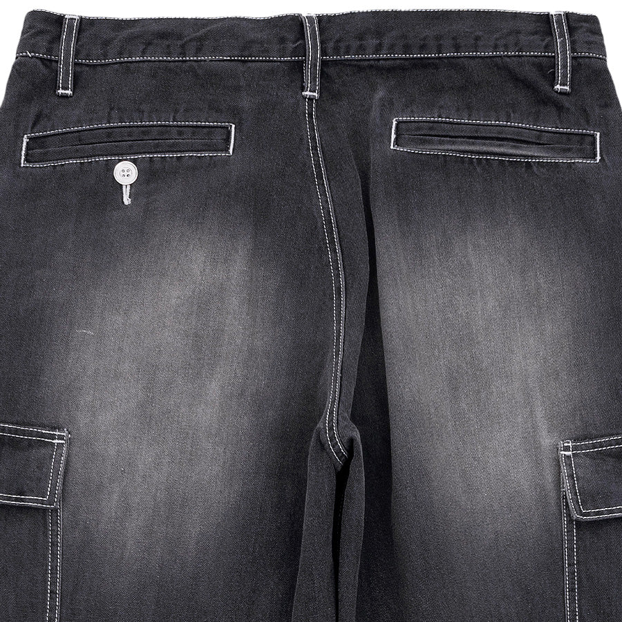 INTERBREED ( インターブリード ) ENGINEER DENIM CARGO PANTS