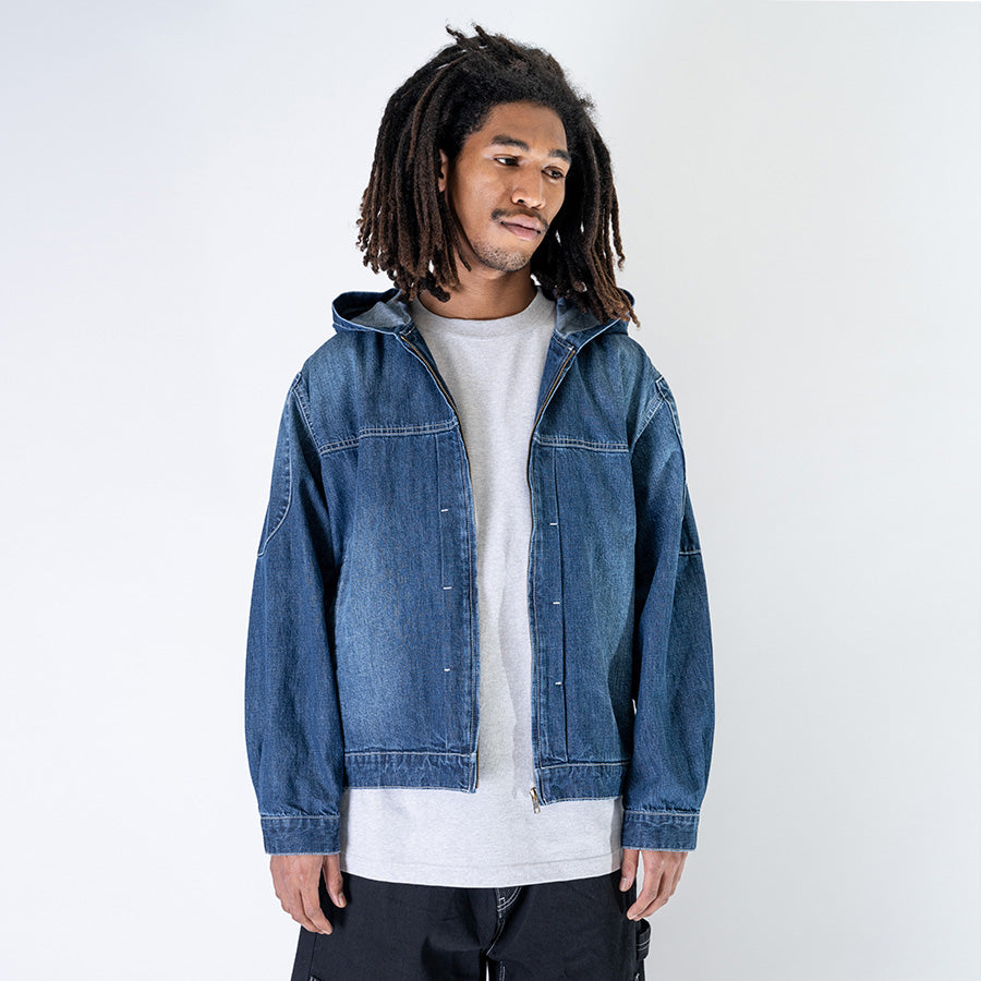 INTERBREED ( インターブリード ) MASH UP DENIM HOODIE デニム INTERBREED ( インターブリード ) MASH UP DENIM HOODIE デニム