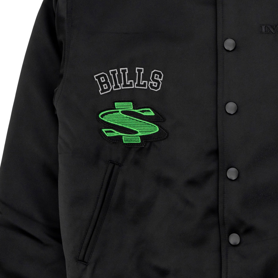 INTERBREED × STARTER ( インターブリード ) CASH MONEY JACKET サテン ジャケット IB26SP01