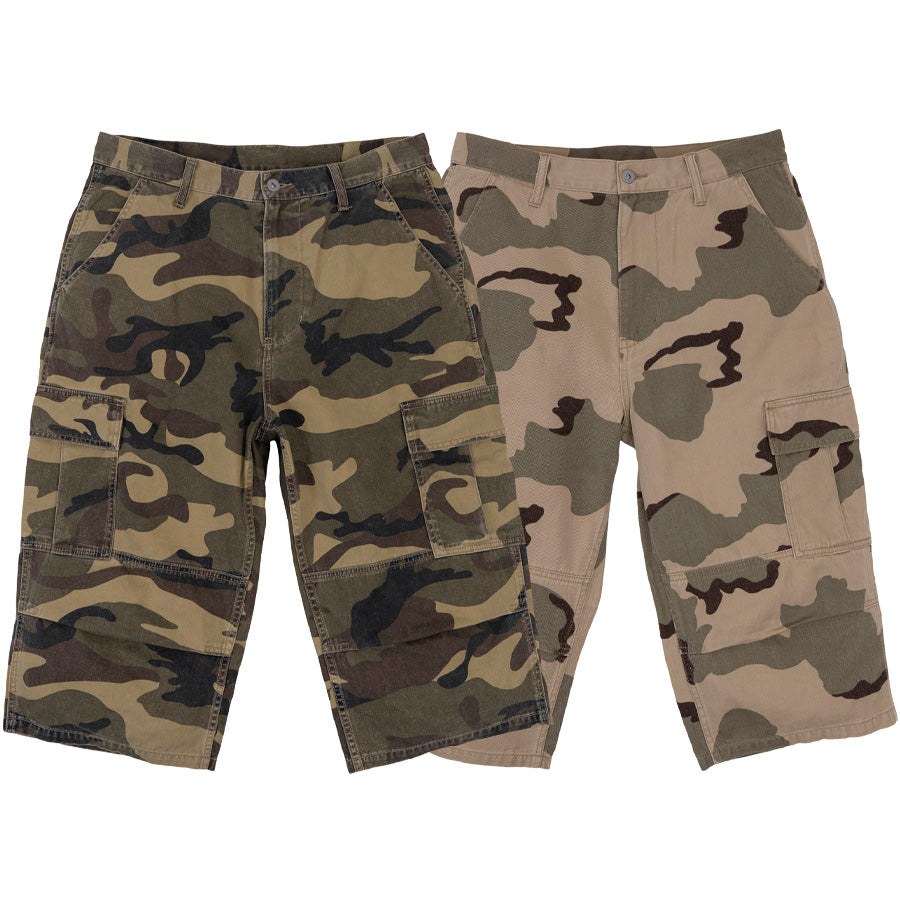 INTERBREED カモショーツ 2カラー比較