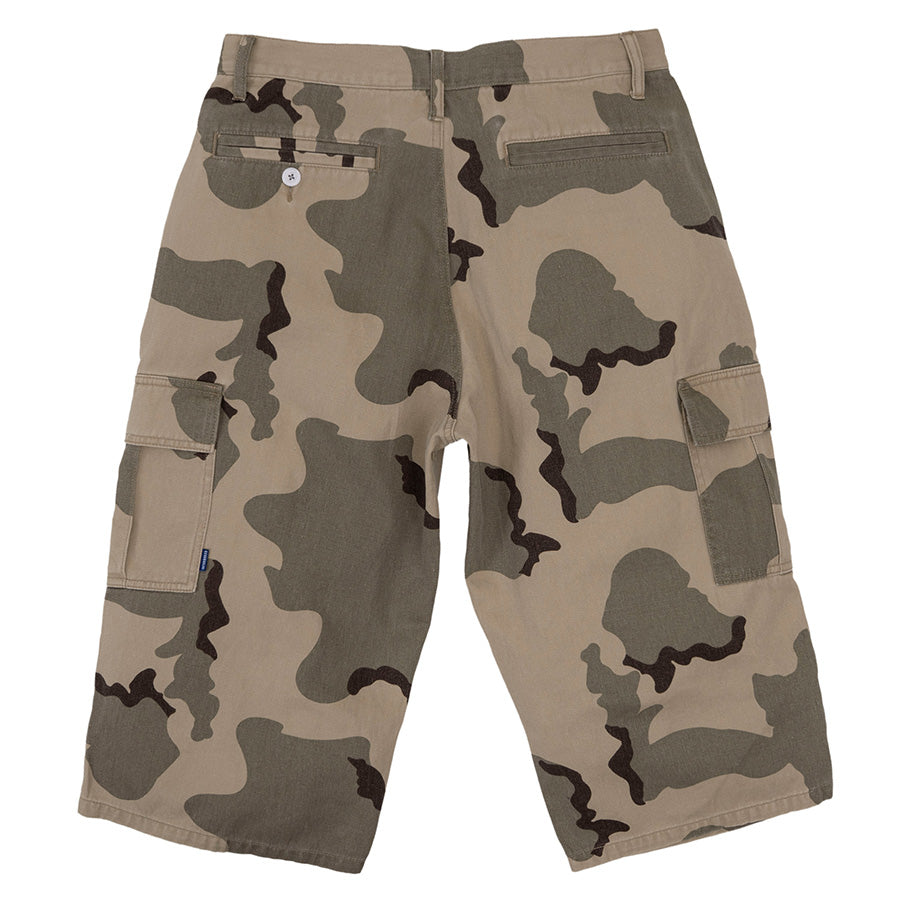 INTERBREED カモフラショーツ デザート 背面