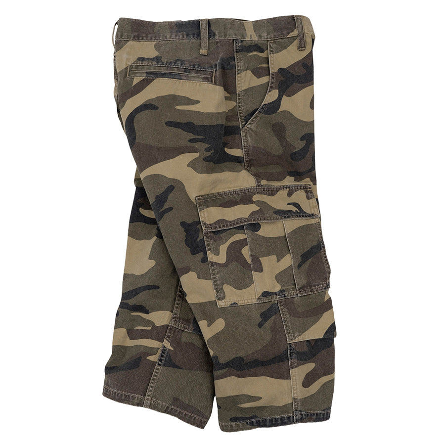 INTERBREED カモショーツ ウッドランド 側面