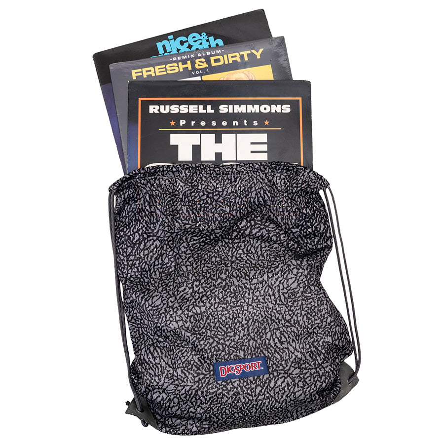INTERBREED DIGSPORT Elephant Gym Sack レコード収納イメージ