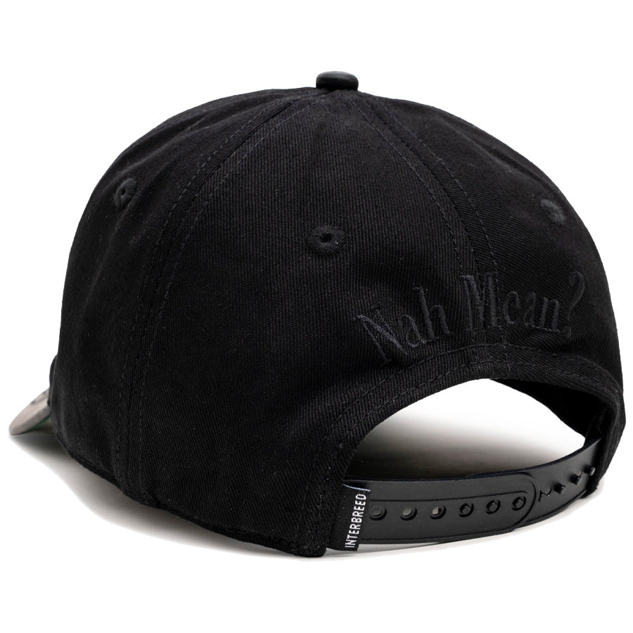INTERBREED キャップ 背面 スナップバック仕様