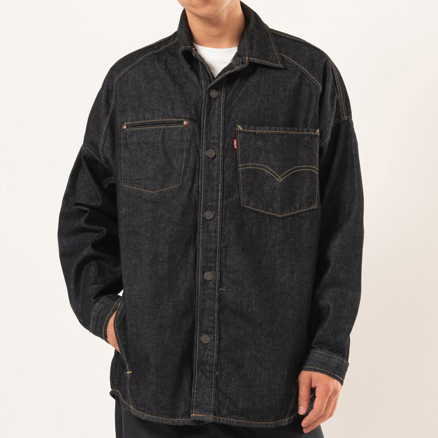 希少　ヴェトモン　リーバイス　黒　デニムシャツ 中古・古着通販】VETEMENTS (ヴェトモン) LEVI'S (リーバイス