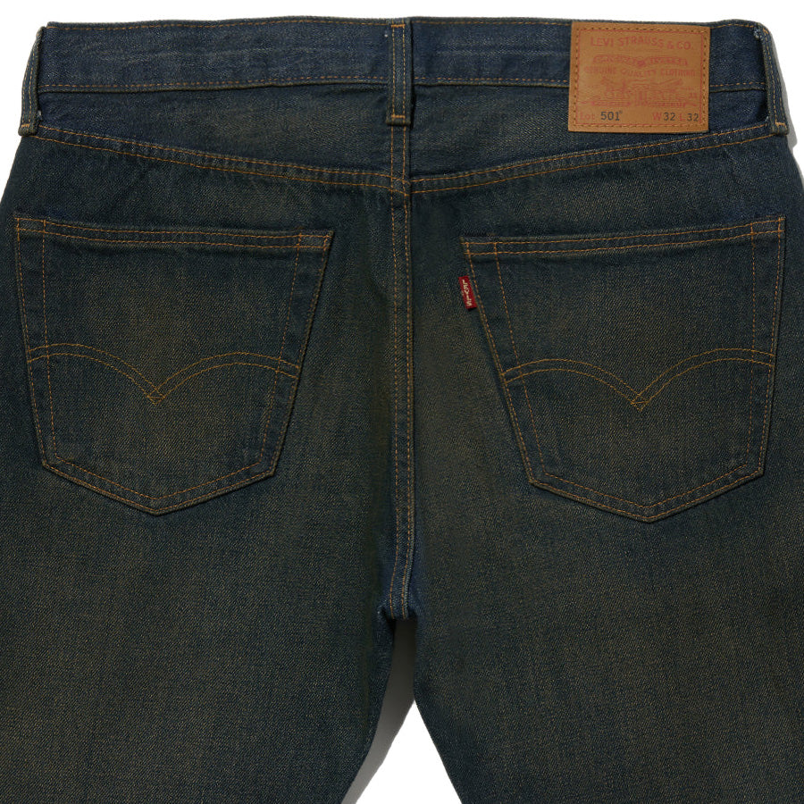LEVI'S ( リーバイス )  501 オリジナルフィット ジーンズ ストレートデニム ダークインディゴ