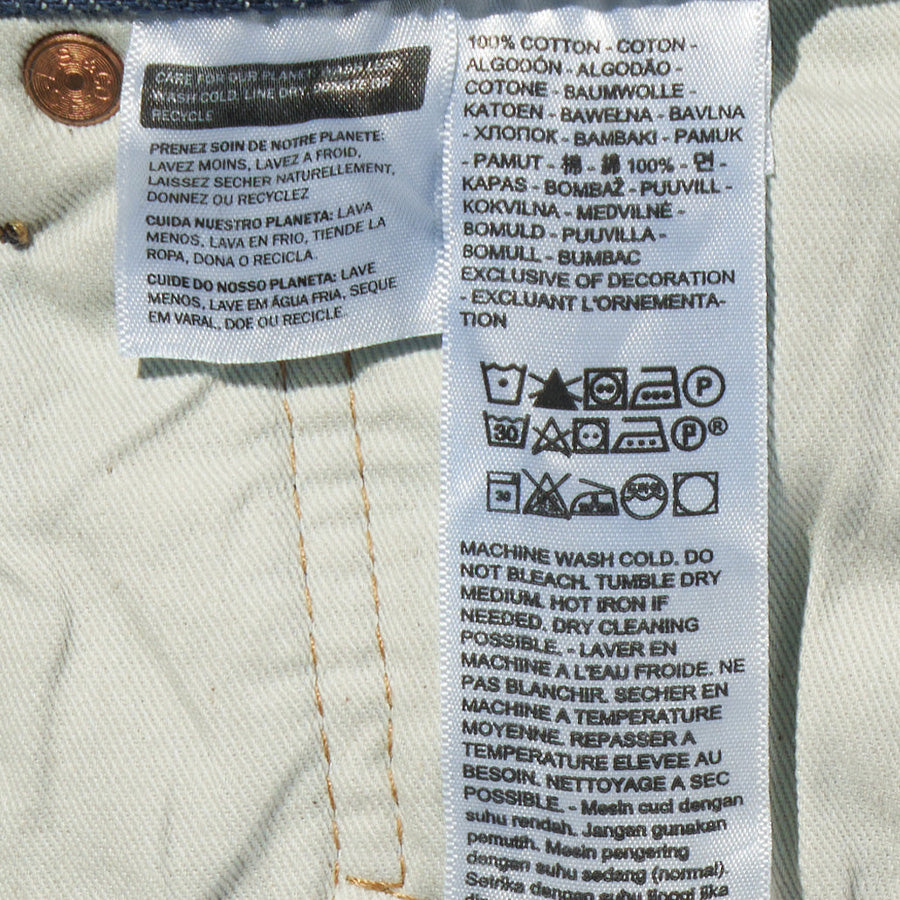 LEVI'S ( リーバイス )  501 オリジナルフィット ジーンズ ストレートデニム ダークインディゴ