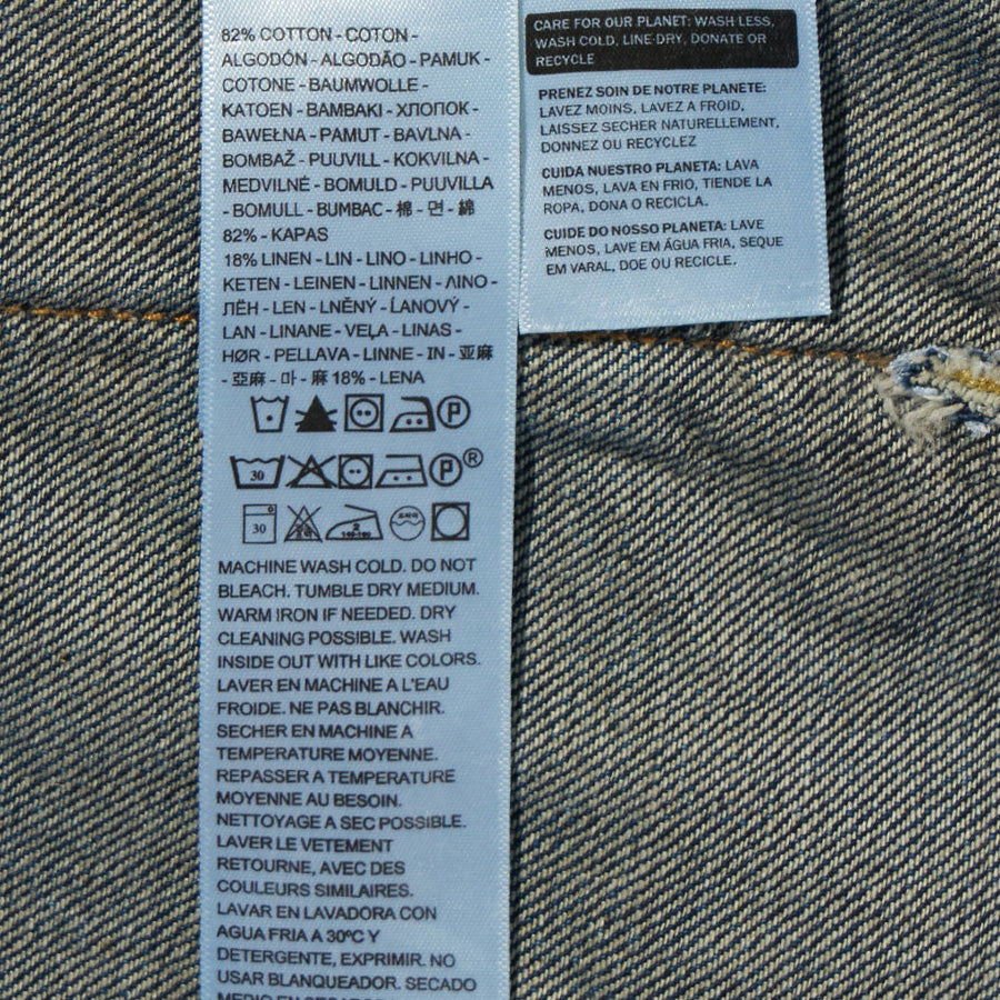 Levi's デニム エンジニアジャケット インディゴブルー メンズ