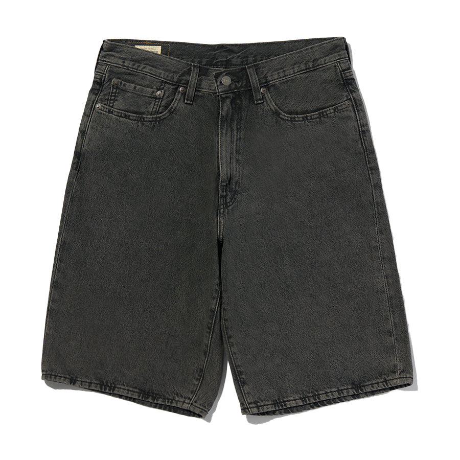 LEVI'S ブラック バギーショーツ 正面
