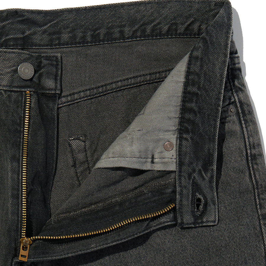 LEVI'S ブラック ジッパーフライ詳細