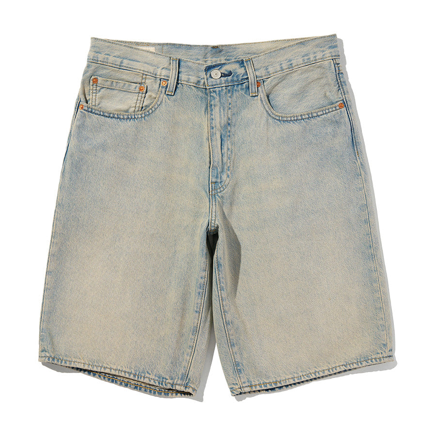 LEVI'S ライトインディゴ バギーショーツ 正面