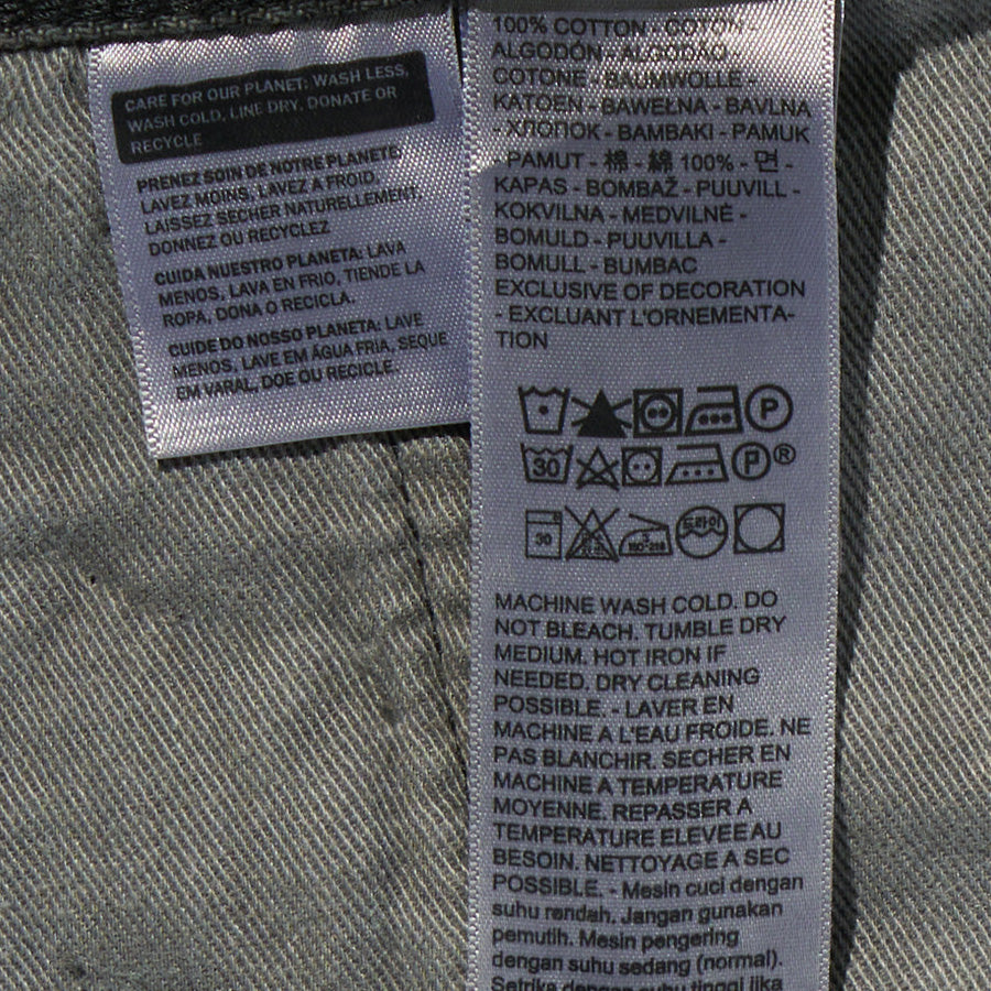 LEVI'S 製品タグ ブラック