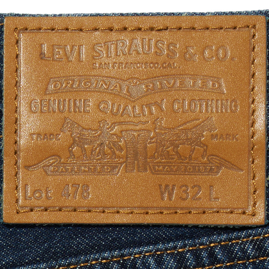 LEVI'S レザーパッチ ミディアムインディゴ