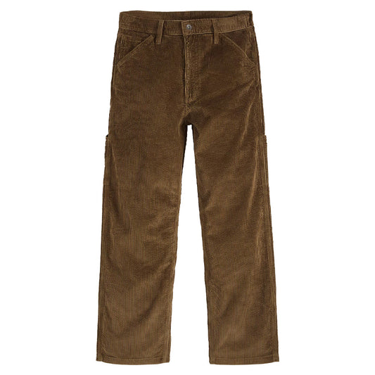LEVI'S リーバイス 568 ルーズストレート カーペンター コーデュロイ パンツ ブラウン 正面 平置き 558490078