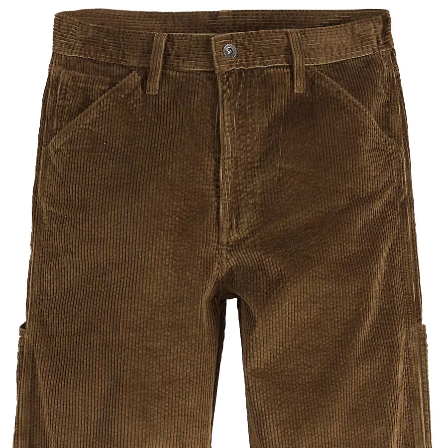 LEVI'S リーバイス 568 ルーズストレート カーペンター コーデュロイ パンツ ブラウン 正面 上部 558490078