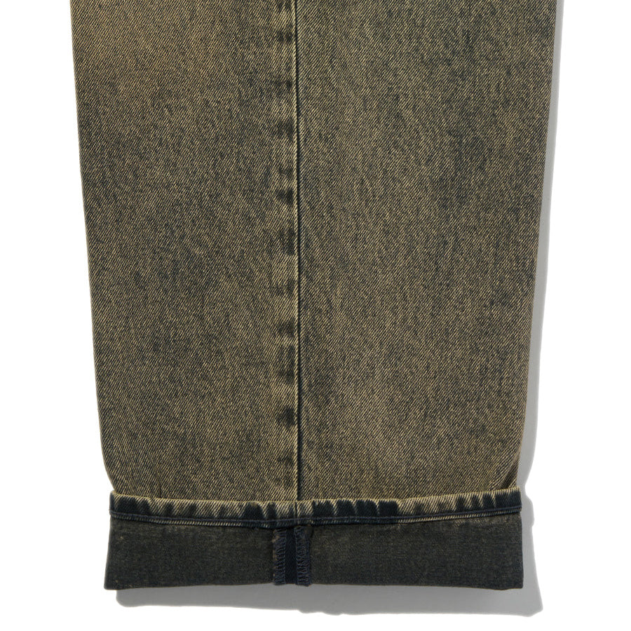 LEVI'S ( リーバイス ) 578™ バギージーンズ ブラウンの裾の拡大写真