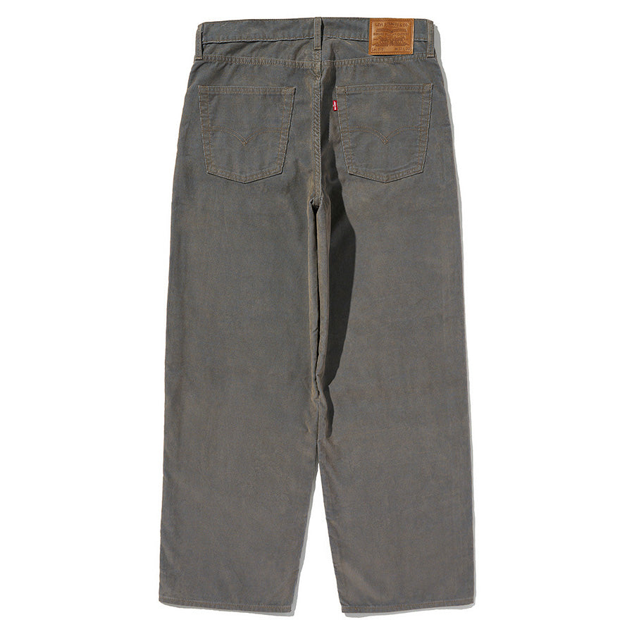 LEVI'S リーバイス 578 バギー コーデュロイパンツ グレー 背面 平置き A47500137