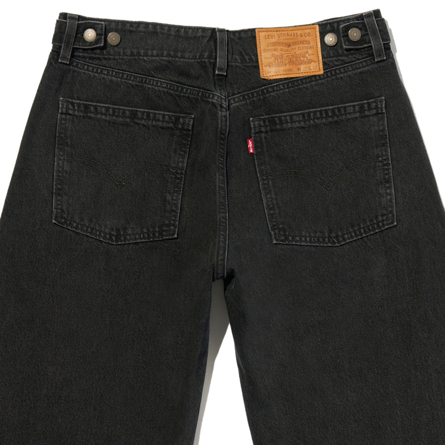 LEVI'S（リーバイス）BAGGY バレルジーンズ ブラック 背面上部 0057O0003