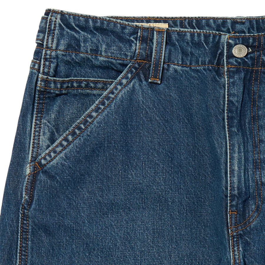LEVI'S（リーバイス）BAGGY バレルジーンズ ミディアムインディゴ 左コインポケット 0057O0001