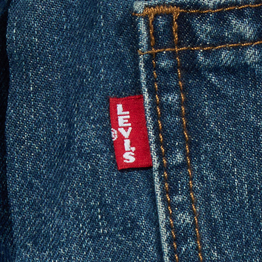 LEVI'S（リーバイス）BAGGY バレルジーンズ ミディアムインディゴ レッドタブ 0057O0001