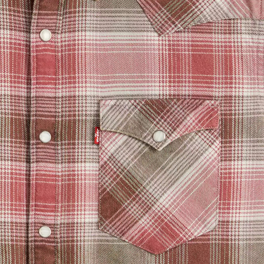 LEVI'S（リーバイス）BARSTOW STANDARD FIT WESTERN SHIRT 胸ポケットディテール 857440131