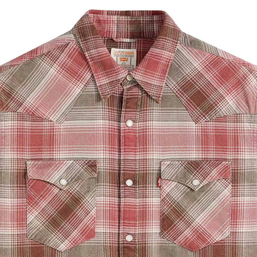 LEVI'S（リーバイス）BARSTOW STANDARD FIT WESTERN SHIRT 上部ディテール 857440131