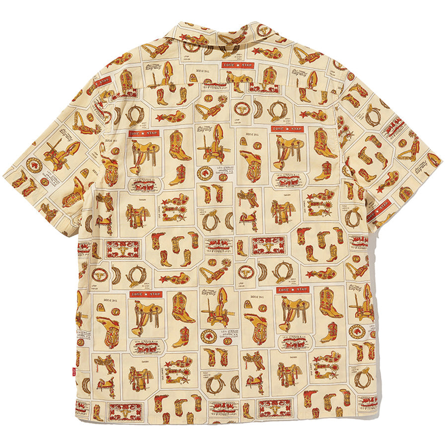 LEVI'S キャンプシャツ 背面デザイン
