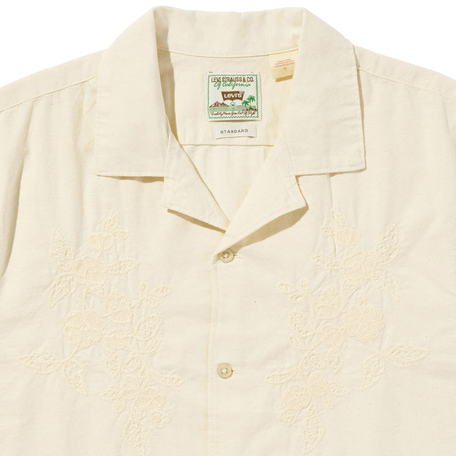 LEVI'S キャンプシャツ 襟ディテール