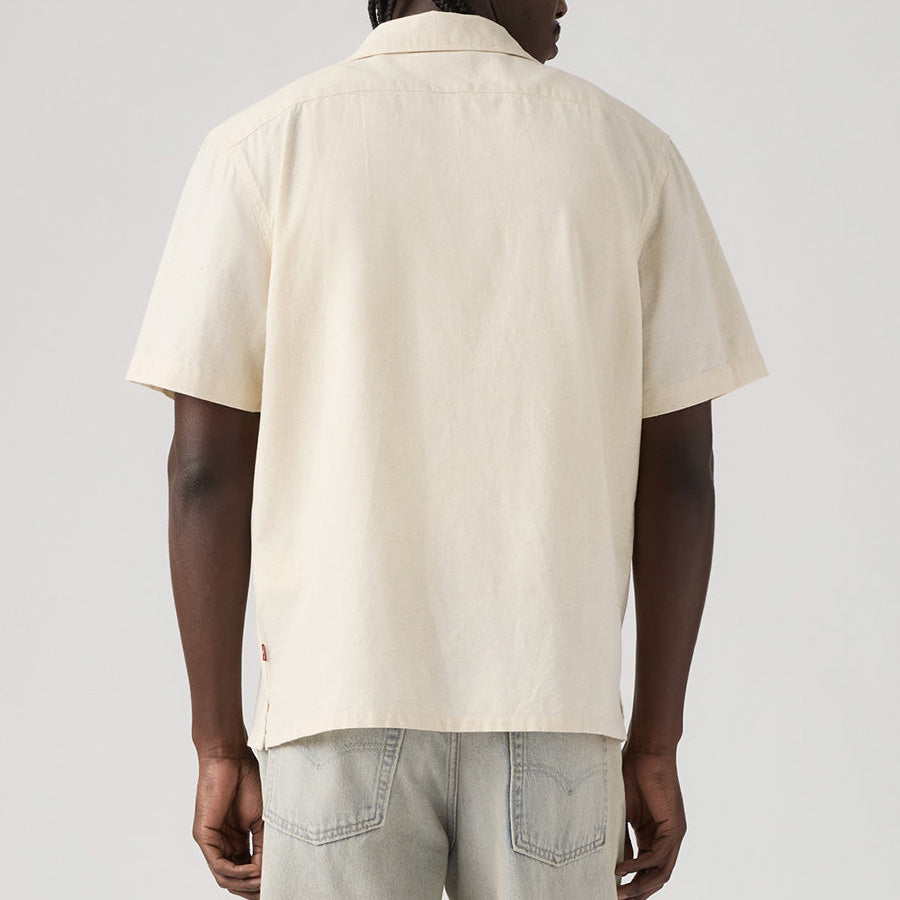 LEVI'S キャンプシャツ 着用 背面
