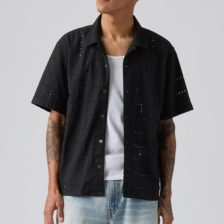 LEVI'S キャンプシャツ 着用 正面
