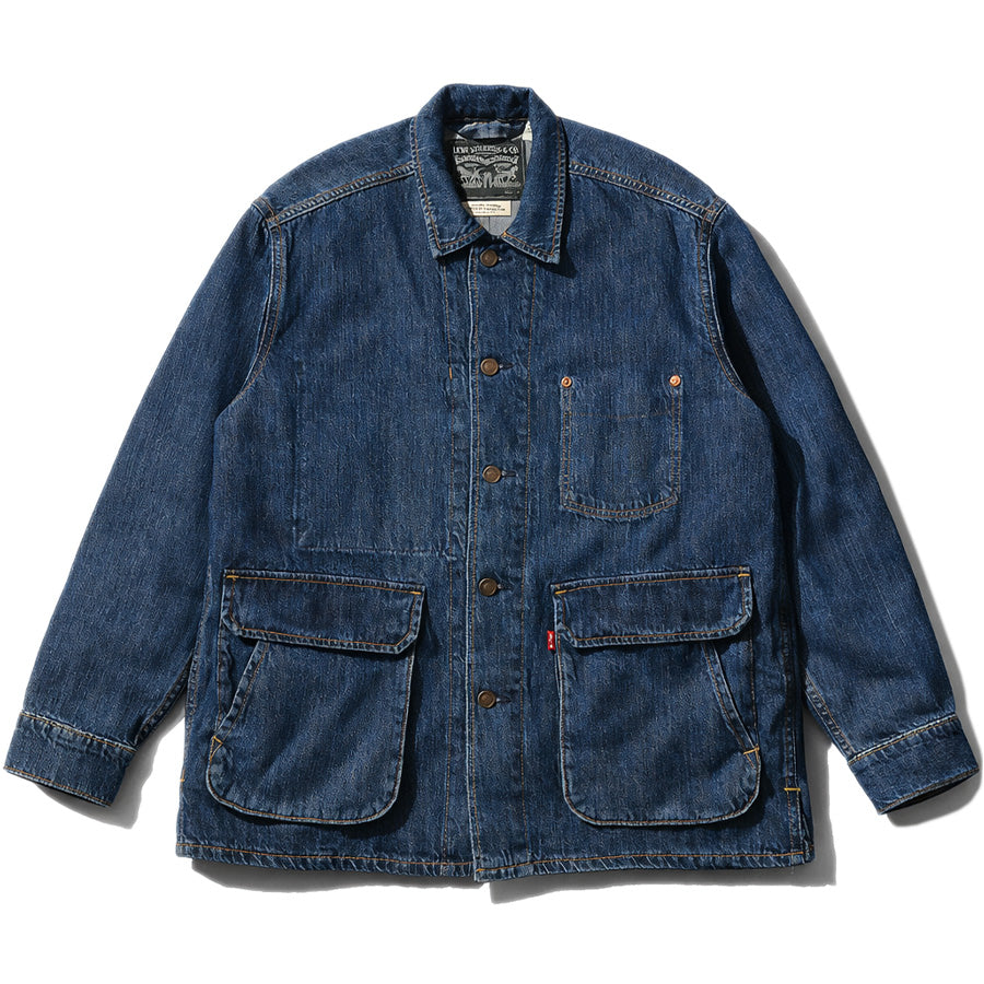 Levi's デニム エンジニアジャケット インディゴブルー メンズ