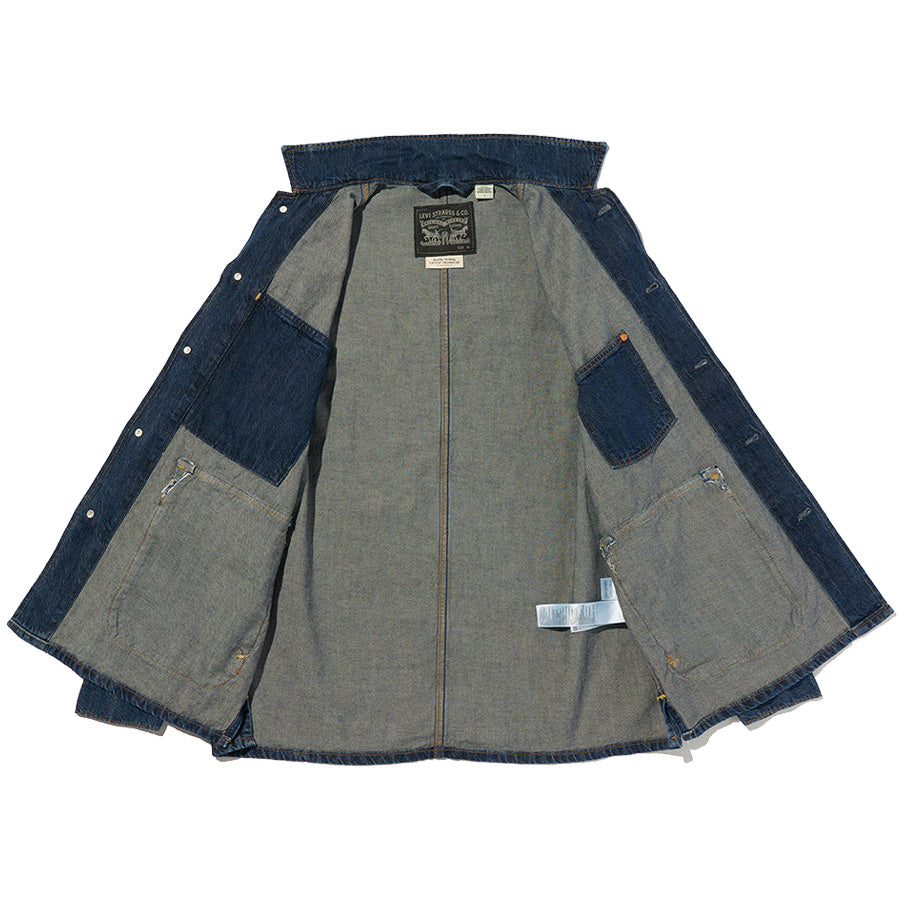 Levi's デニム エンジニアジャケット インディゴブルー メンズ
