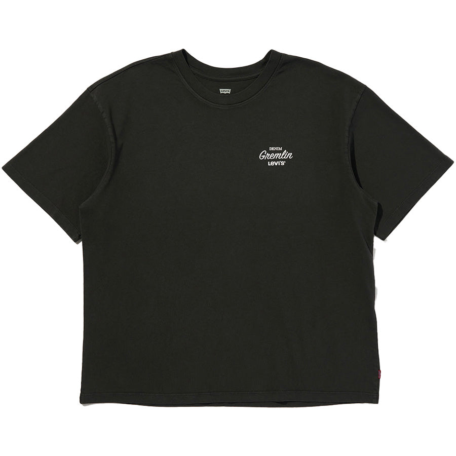 LEVI'S グラフィックTシャツ ブラック 正面