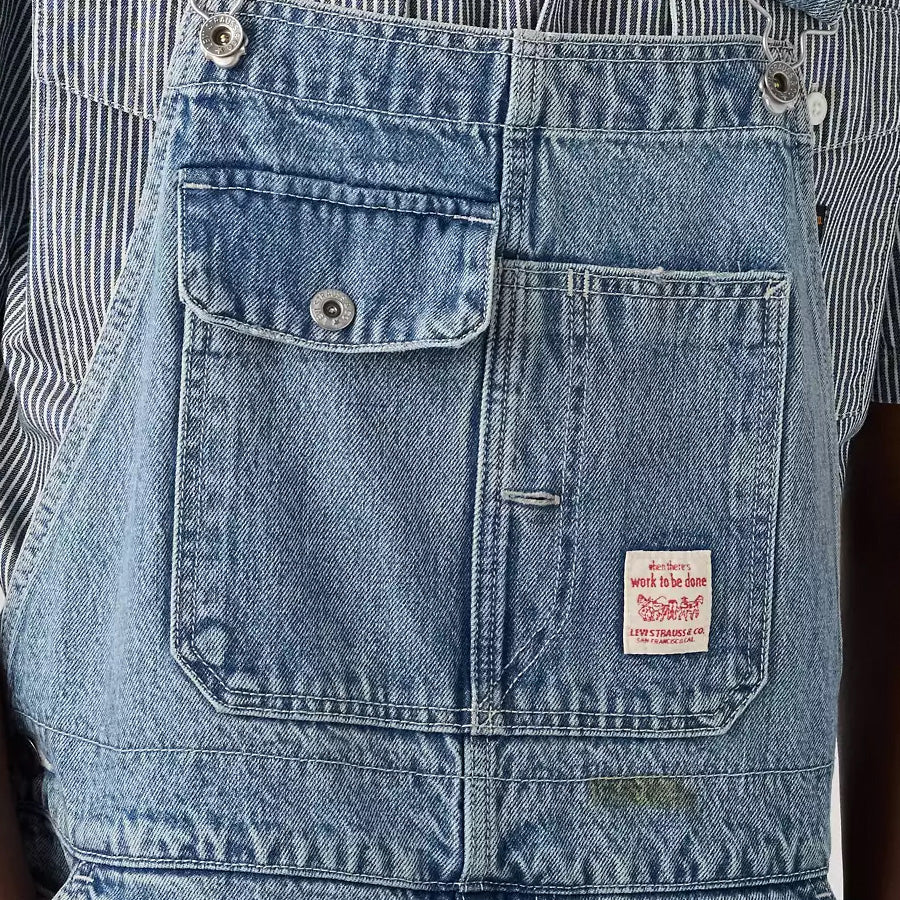 LEVI'S（リーバイス）LOOSE OVERALLS 胸元ディテール 0057W0005