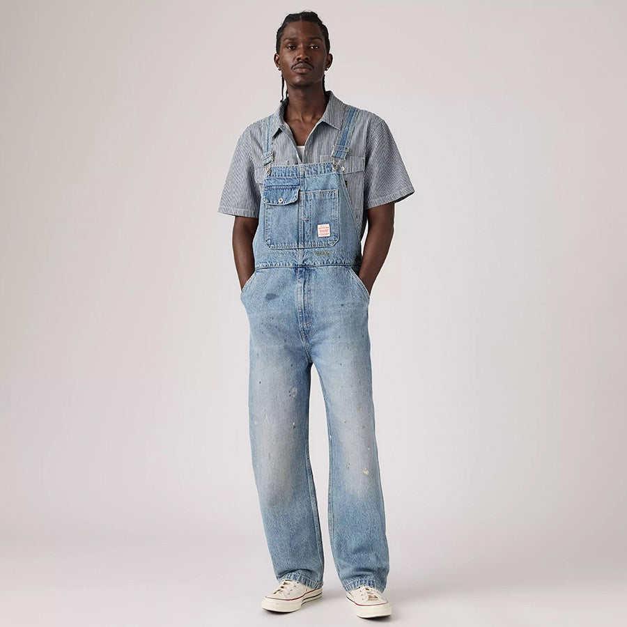 LEVI'S（リーバイス）LOOSE OVERALLS モデル着用 正面全身 0057W0005