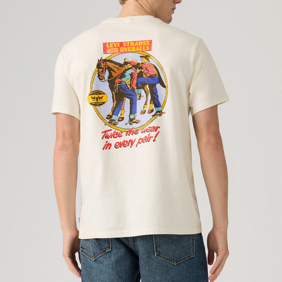 LEVI'S Tシャツ 着用 バックスタイル