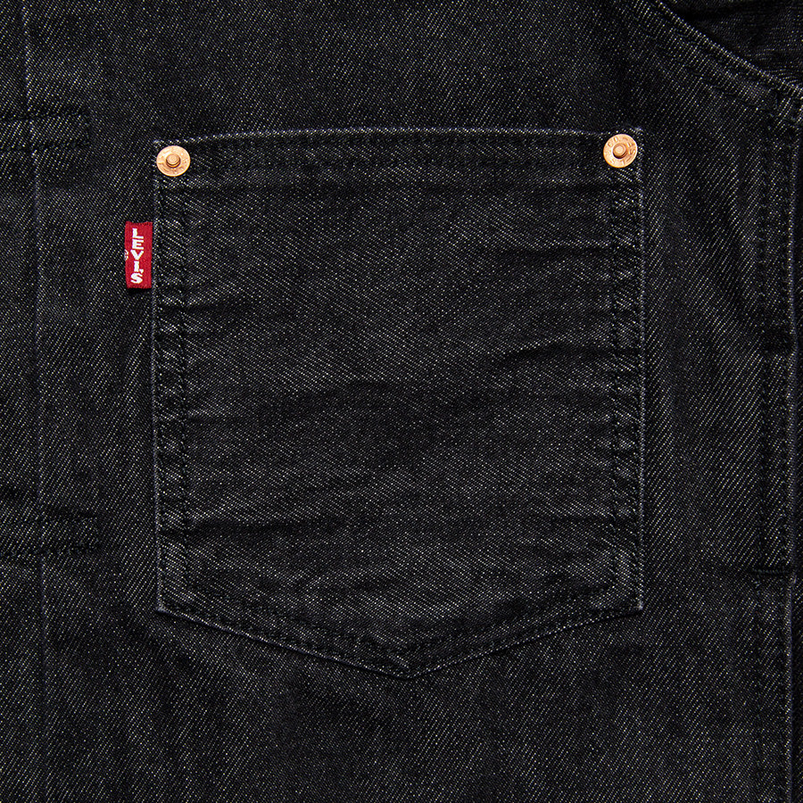 Levi's リーバイス TYPE I トラッカージャケット セルビッジ ブラック
