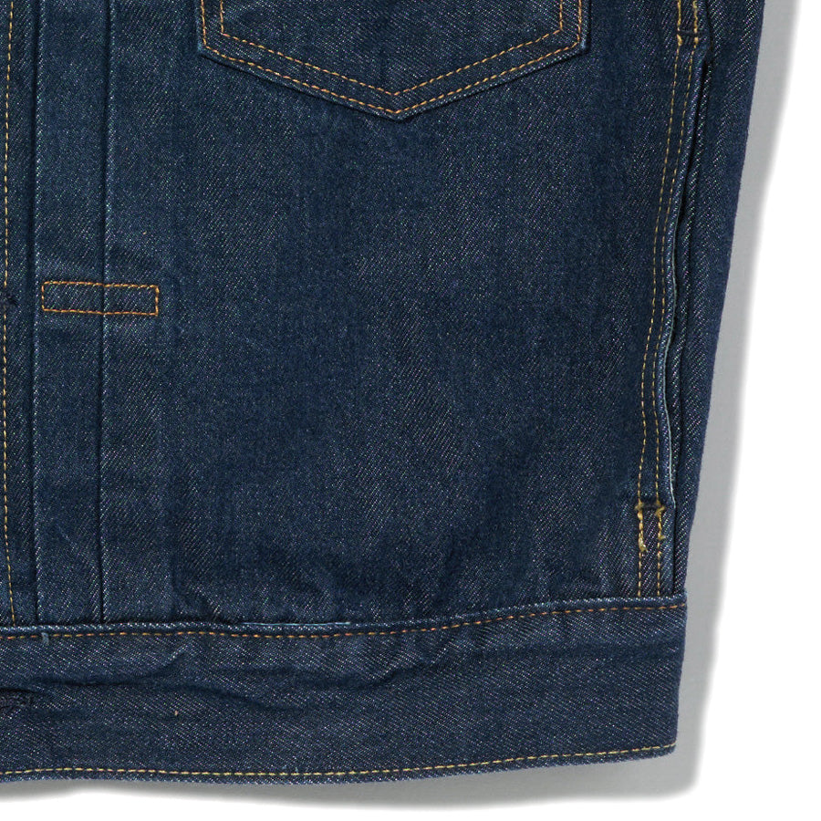 Levi's TYPE I トラッカージャケット ダークインディゴ セルビッジ メンズ