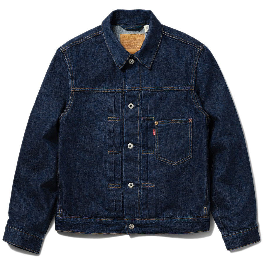 Levi's TYPE I トラッカージャケット ダークインディゴ セルビッジ メンズ