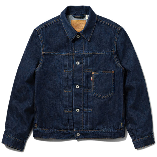Levi's TYPE I トラッカージャケット ダークインディゴ セルビッジ メンズ