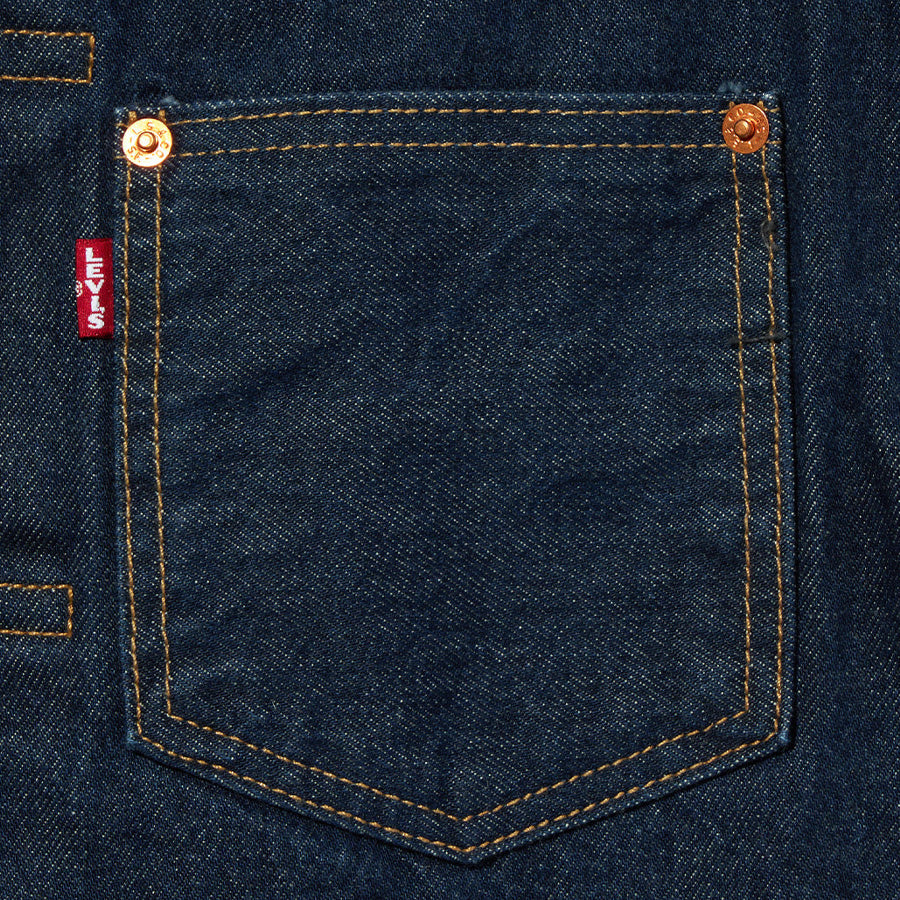 Levi's TYPE I トラッカージャケット ダークインディゴ セルビッジ メンズ
