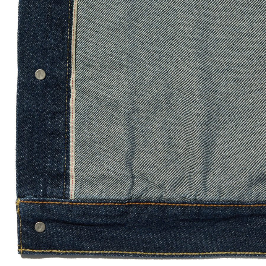 Levi's TYPE I トラッカージャケット ダークインディゴ セルビッジ メンズ