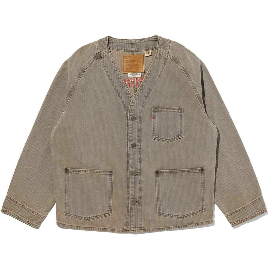 Levi's ユニオン エンジニア カーディガン ベージュ メンズ