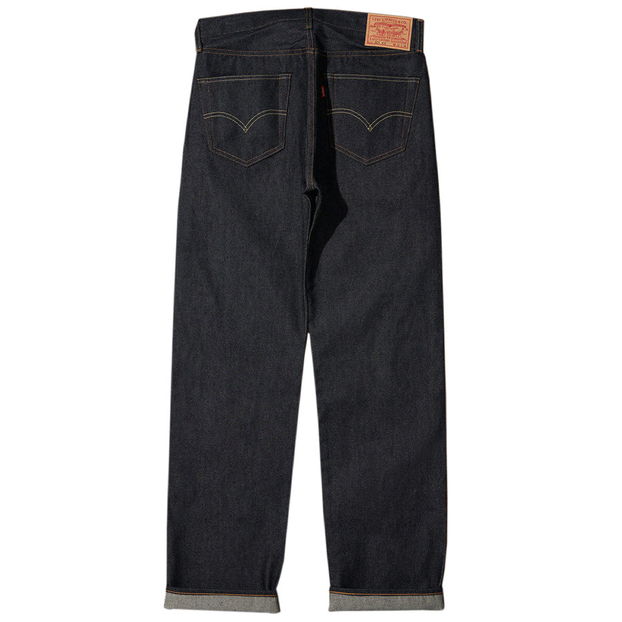 LEVI'S VINTAGE CLOTHING 1955 501® JEANS RIGID リジッド 平置き背面 501550079