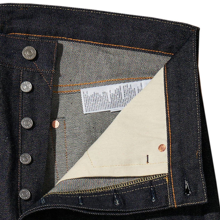 LEVI'S VINTAGE CLOTHING 1955 501® JEANS RIGID リジッド ボタンフライ詳細 501550079