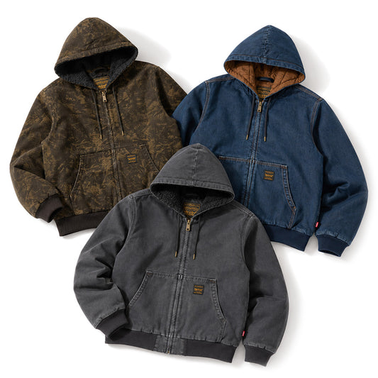 LEVI'S WORKWEAR POTRERO フーディー リアルツリー ミッドインディゴ チャコール 3カラー