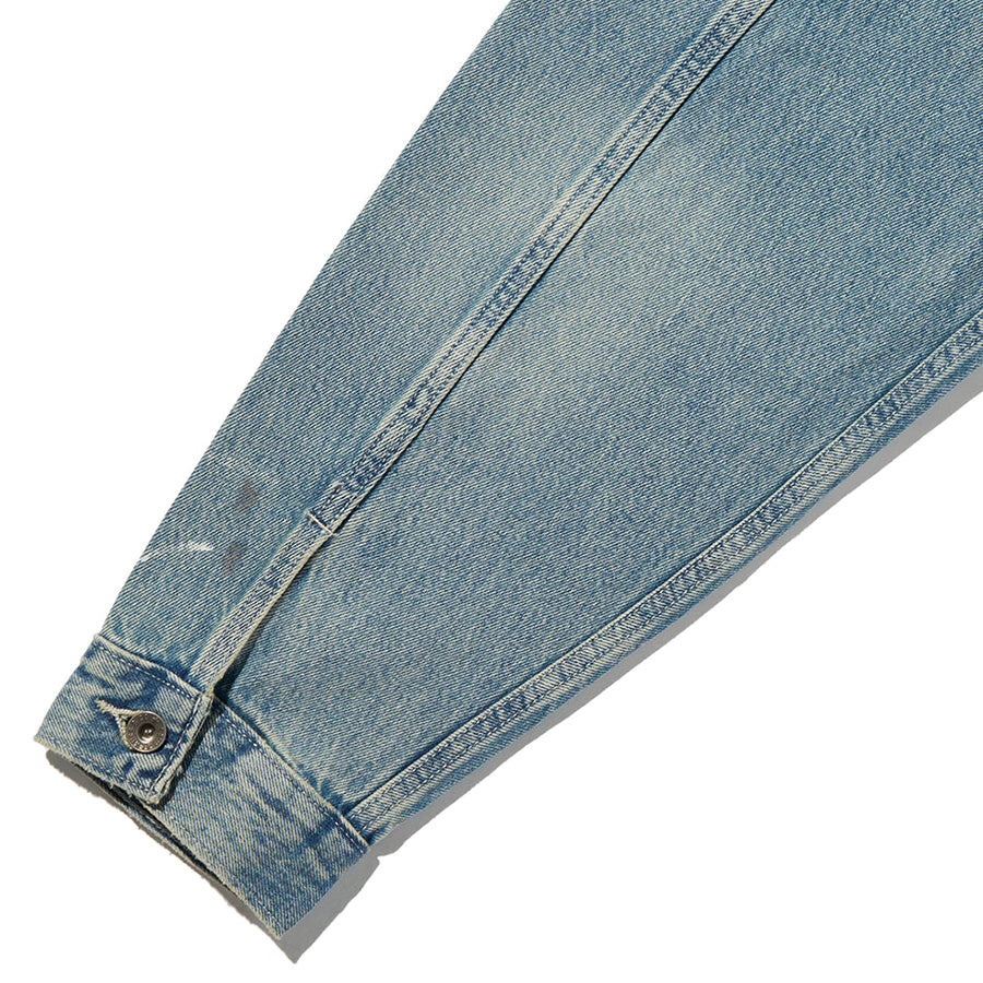 LEVI'S WORKWEAR SUNRISE トラッカージャケット インディゴウォッシュ 袖詳細 A48200031